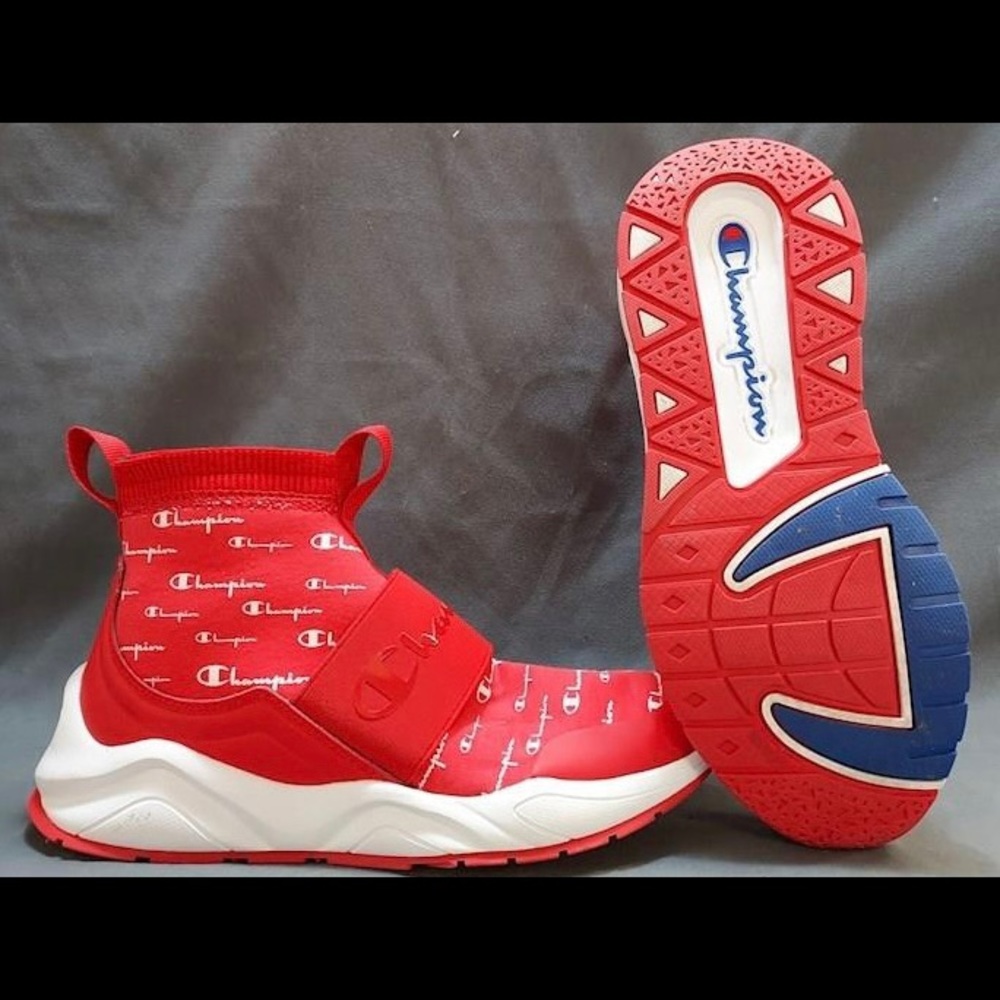 Women's Champion Rally Scripts Size 8.5 Red/White